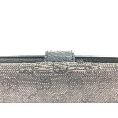  GUCCI グッチ レディース長財布 二つ折り ダブルホック GG モノグラム キャンバス 231839 ブラック