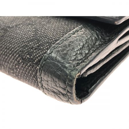  GUCCI グッチ レディース長財布 二つ折り ダブルホック GG モノグラム キャンバス 231839 ブラック