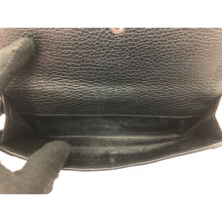  GUCCI グッチ レディース長財布 二つ折り ダブルホック GG モノグラム キャンバス 231839 ブラック