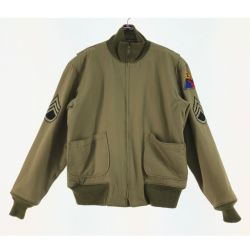 ▼▼ BUZZ RICKSON'S バズ リクソンズ タンカースジャケット W-669-QM-16393 カーキ Bランク