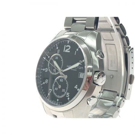  HAMILTON ハミルトン メンズ腕時計 クオーツ カーキ パイロット クロノ H765120