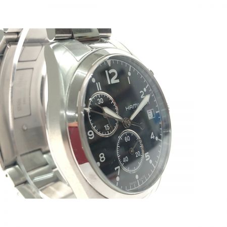  HAMILTON ハミルトン メンズ腕時計 クオーツ カーキ パイロット クロノ H765120