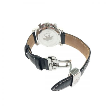  HUNTING WORLD ハンティングワールド メンズ腕時計 クオーツ イリス クロノグラフ HW-913 ブラック