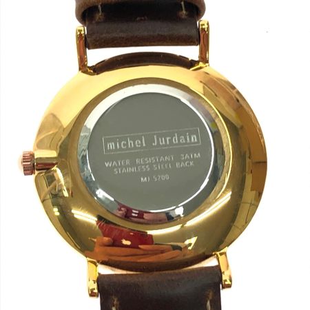  Michel jurdan ミッシェルジョルダン レディース腕時計 クオーツ シェル文字盤 天然ダイヤモンド MJ-5200