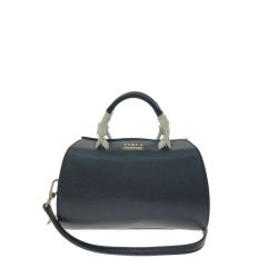 ▼▼ FURLA フルラ レディース 2WAYバッグ ショルダー ハンドバッグ ヴィーナスミニ ブラック×ホワイト Bランク