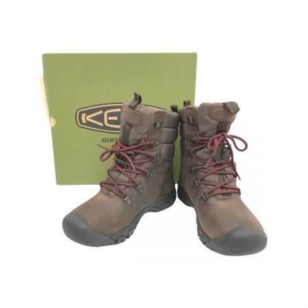  KEEN キーン グレタ ブーツ ウォータープルーフ SIZE 24.5cm 1023607 ブラウン