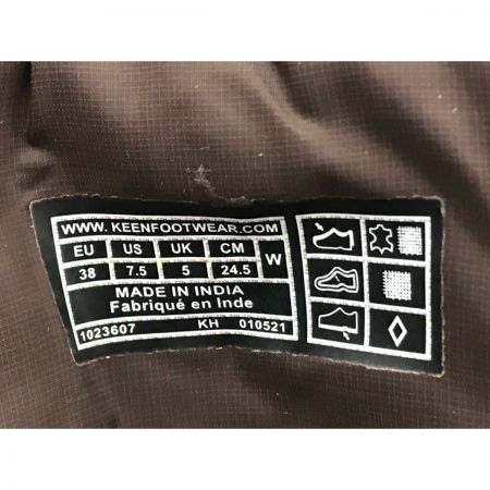  KEEN キーン グレタ ブーツ ウォータープルーフ SIZE 24.5cm 1023607 ブラウン