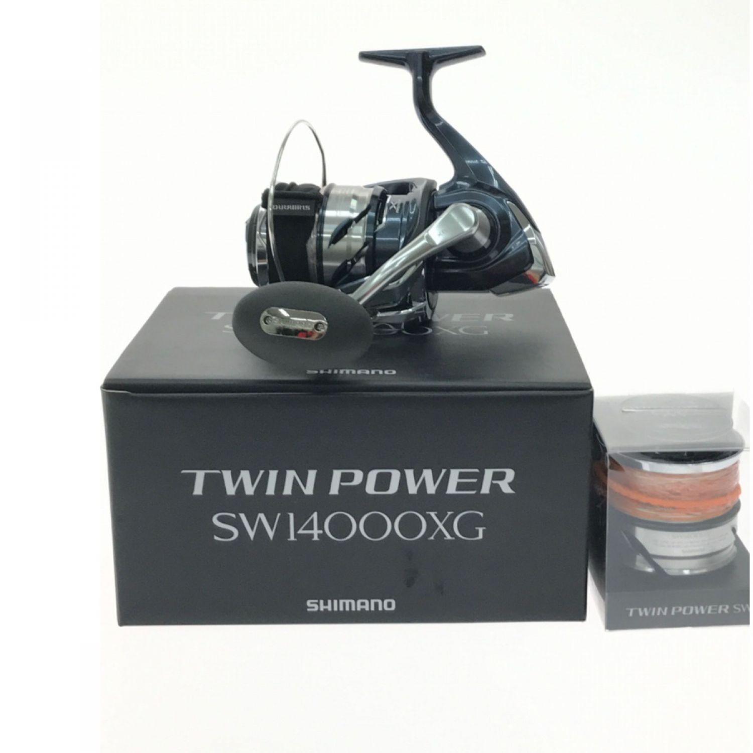 中古】 SHIMANO シマノ スピニン TWINPOWER ツインパワーSW 14000XG