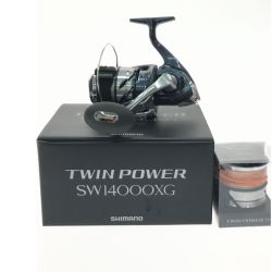 ▼▼ SHIMANO シマノ スピニン TWINPOWER ツインパワーSW 21ﾂｲﾝﾊﾟﾜｰSW14000XG 04231 替えスプール付属 Aランク