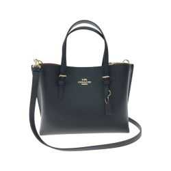 ▼▼ COACH コーチ レディース ショルダートート モリートート 25 C4084 ブラック Aランク