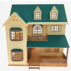 ▼▼  シルバニアファミリー 緑の丘の大きなお家開封品 おやすみベッドルーム未開封品 家具セット Aランク