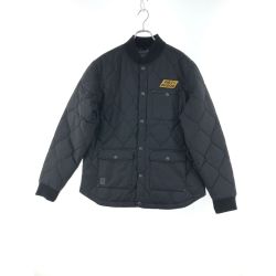 ▼▼ HARLEY-DAVIDSON ハーレーダビッドソン メンズ キルティングジャケット 裏地 カモフラ柄  97402-20VM ブラック Bランク
