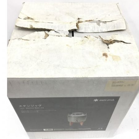  snowpeak スノーピーク ステンジャグ ウォータージャグ UG-330 15L 外箱付属