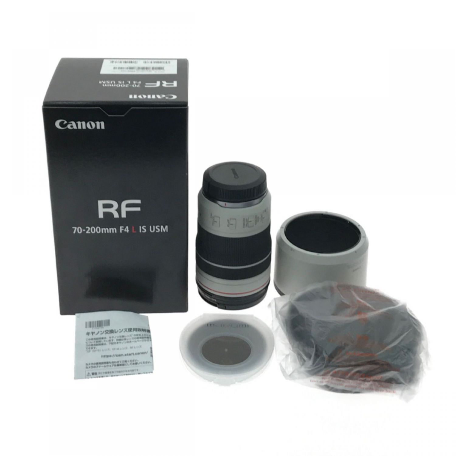 現状品】 Canon 交換レンズ RF 70-200mm F4L ISUSM ※ケース付-