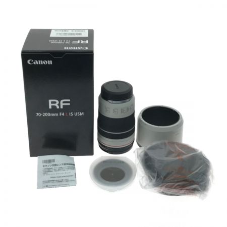  CANON キャノン 一眼レンズ RF70-200mm F4 L IS USM 0.6m/1.97ft キヤノンRF系対応