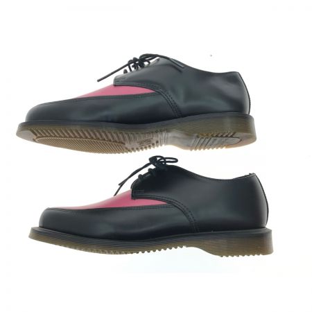  Dr.Martens ドクターマーチン Uチップ ユニセックス SIZE 25cm 革靴 aw006 ブラック×ピンク