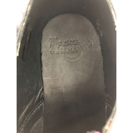  Dr.Martens ドクターマーチン Uチップ ユニセックス SIZE 25cm 革靴 aw006 ブラック×ピンク