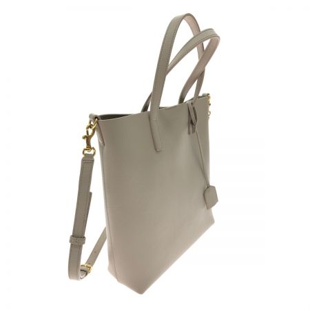  SAINT LAURENT(Yves Saint Laurent) レディース 2WAYバッグ トイショッピング ショルダー トート  498612 ベージュ