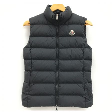  MONCLER モンクレール ダウンベスト size1 G20931A52500595A2 ブラック