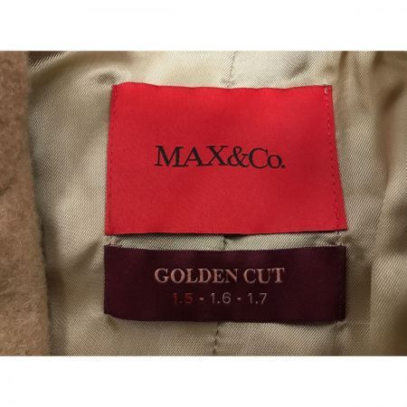  MAX&CO マックスアンドコー コート サイズ38 ベージュ