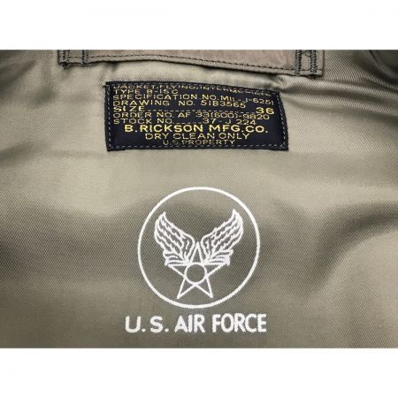  BUZZ RICKSON'S バズ リクソンズ フライトジャケット  SIZE 36 B-15C M13258 オリーブ