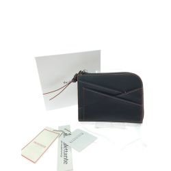 ▼▼ the dilettante ディレッタント ユニセックス L字ファスナーコンパクトウォレット DRESSTERIOR ドレステリア ブラック Aランク