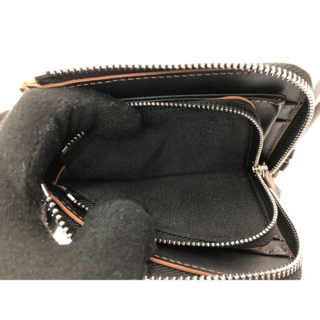  the dilettante ディレッタント ユニセックス L字ファスナーコンパクトウォレット DRESSTERIOR ドレステリア ブラック