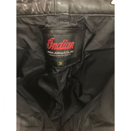  Indian インディアン レザーパンツ  ブラック サイズ31