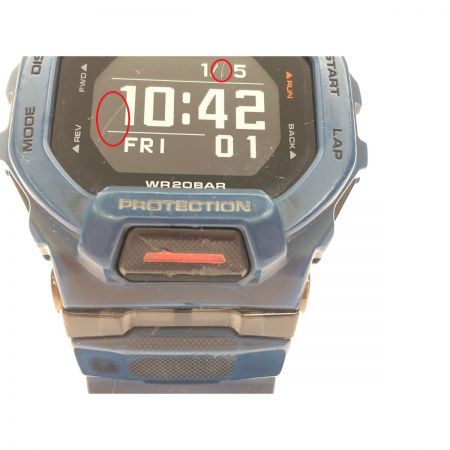  CASIO カシオ メンズ腕時計 クオーツ G-SHOCK Gショック 20気圧防水 G-SQUAD GBD-200 ネイビー