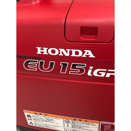  HONDA ホンダ インバーター発電機 EU15iGP レッド