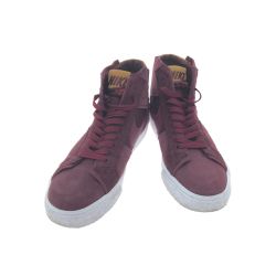 ▼▼ NIKE ナイキ SB ズーム ブレーザー ミッド プレミアム DV7898-600 ボルドー Bランク