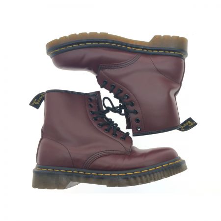  Dr.Martens ドクターマーチン ショートブーツ 8ホールブーツ レザー UK7 1460 チェリーレッド