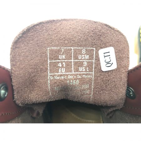  Dr.Martens ドクターマーチン ショートブーツ 8ホールブーツ レザー UK7 1460 チェリーレッド