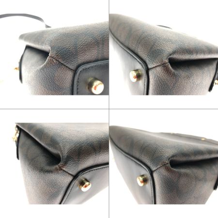  COACH コーチ レディース 2WAYバッグ ショルダー ハンドバッグ シグネチャー アウトレット 91495 ブラウン