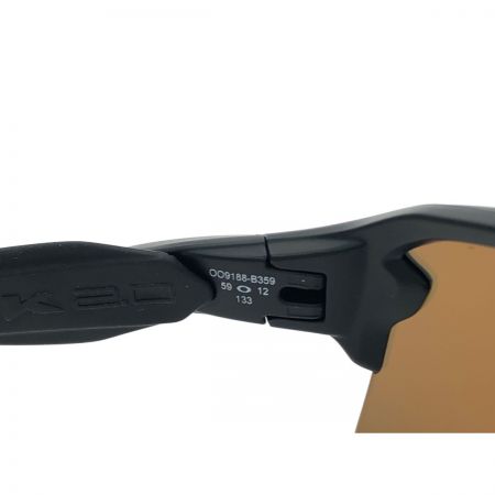  OAKLEY オークリー アイウェア アウトドア キャンプ 海 サングラス 偏光レンズ FLAK 2.0 XL OO9188-B359 ブラック