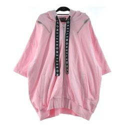 ▼▼ REFLEM レフレム うさ耳 うさぎ 半袖 パーカー ピンク SIZE Free Aランク