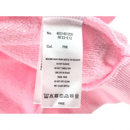  REFLEM レフレム うさ耳 うさぎ 半袖 パーカー ピンク SIZE Free