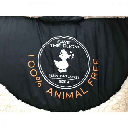  SAVE THE DUCK セイブザダック ダウンジャケット size4 ブラック