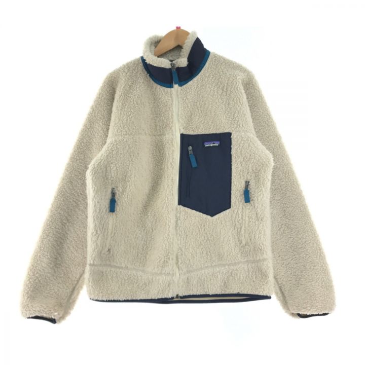 Patagonia パタゴニア クラシック レトロ フリース ジャケット SIZE M 23056 ベージュ｜中古｜なんでもリサイクルビッグバン