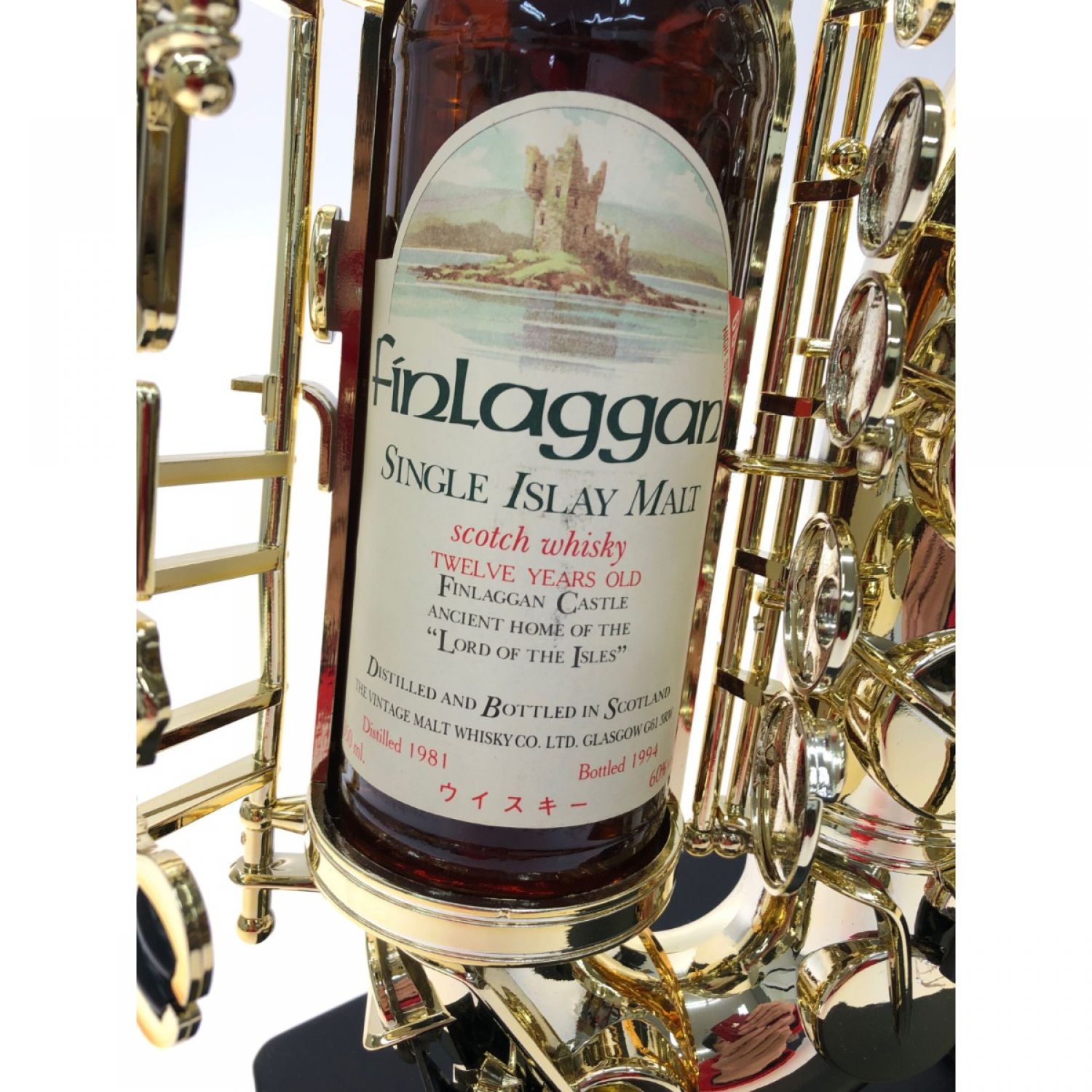 中古】 スコッチウイスキー Finlaggan フィンラガン 12年 SAXPLAYER 60