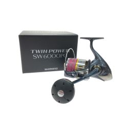 ▼▼ SHIMANO シマノ スピニングリール 15ﾂｲﾝﾊﾟﾜｰSW 6000PG 03319 Aランク