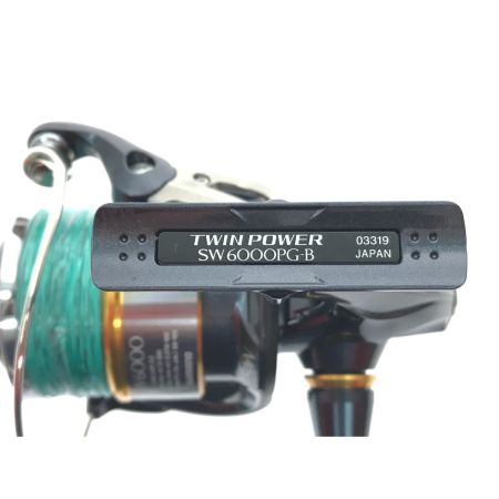  SHIMANO シマノ スピニングリール 15ﾂｲﾝﾊﾟﾜｰSW 6000PG 03319