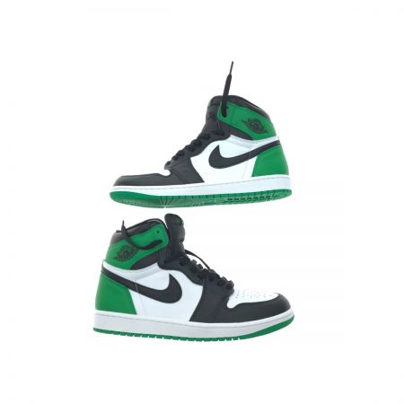 NIKE ナイキ エアジョーダン1 レトロ ハイ OG "セルティックス DZ5485031 ブラック×グリーン