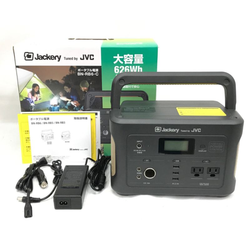 中古】 JVC ジェーブイシー ポータブル電源 BN-RB62-C｜総合リサイクル ...