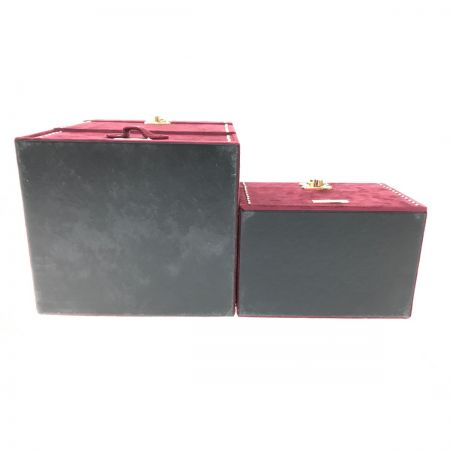  ANNA SUI アナスイ フランフラン ジュエリーボックスS ジュエリーボックスL 2点セット ダークレッド