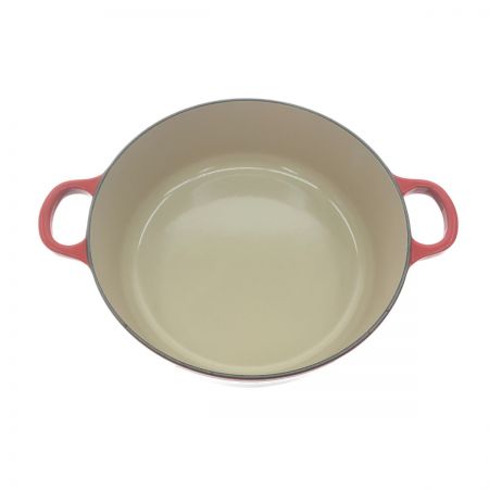   LE CREUSET  ルクルーゼ ココット・ジャポネーズ 24cm チェリーレッド