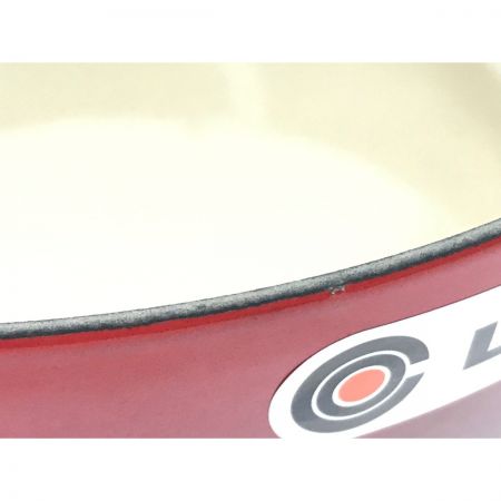   LE CREUSET  ルクルーゼ ココット・ジャポネーズ 24cm チェリーレッド