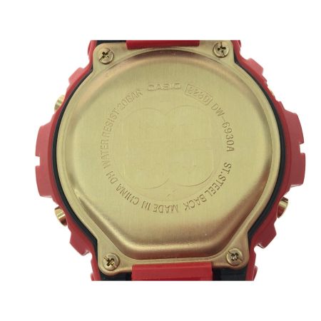  CASIO カシオ メンズ捥時計 クオーツ デジタルウォッチ G-SHOCK 30周年記念限定モデルRising RED DW-6930A