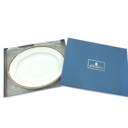 ▼▼ Wedgwood ウェッジウッド テーブルウェア 洋食器 CLIO クリオ オーバルプラター 1枚 大皿 パーティープレート 元箱付 Bランク
