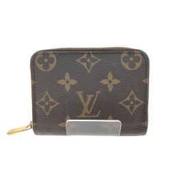 ▼▼ LOUIS VUITTON ルイヴィトン レディース コンパクトウォレット モノグラム ジッピー・コインパース M60067 ブラウン Bランク